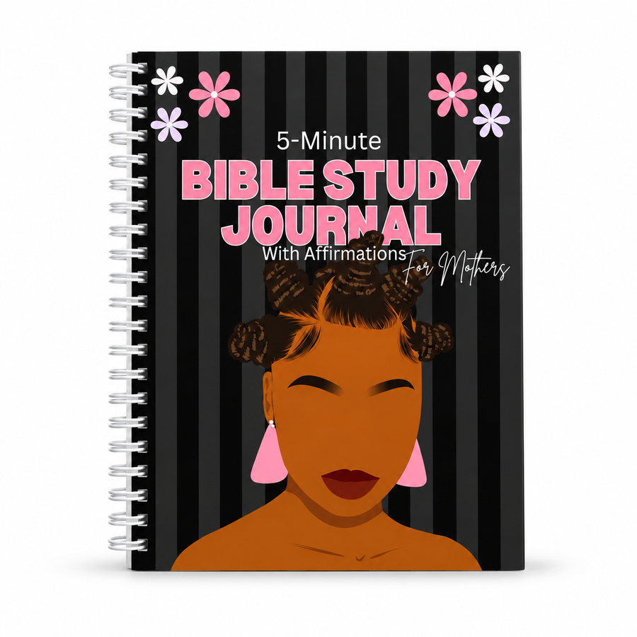 5-Minute Bible Study Journal With Affirmations for Mothers